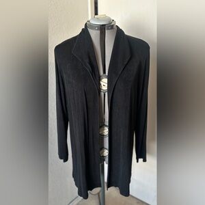 Chico’s Traveller Collection Long Classic Jacket Size 3 (Size 16)
